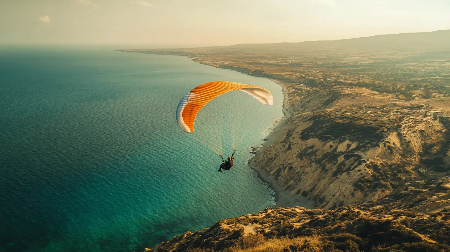 Paragliding and air sports above Cyprus Paragliding and air sports above Cyprus