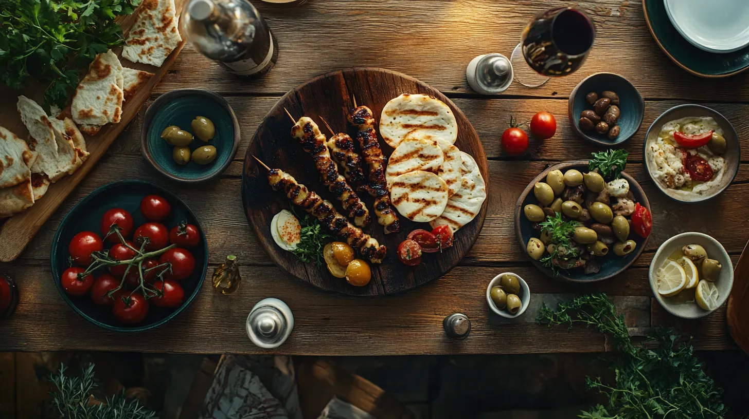 Cypriot cuisine: halloumi, souvlaki, and Mediterranean flavours Cypriot cuisine: halloumi, souvlaki, and Mediterranean flavours